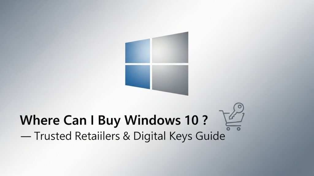 Where Can I Buy Windows 10 in the UK? — Trusted Retailers & Digital Keys Guide